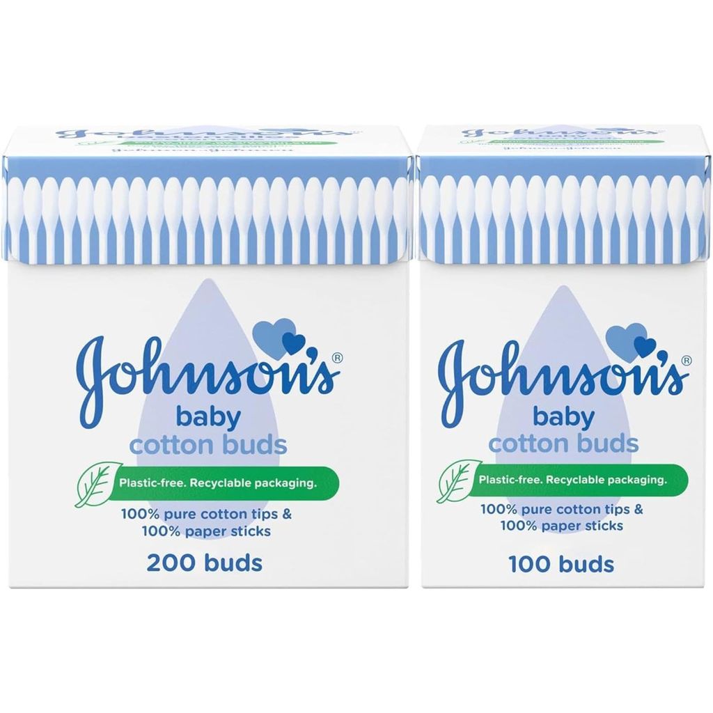 Johnson Cotton Buds 200 PCS + 100 PCS