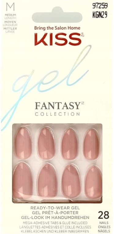 Kiss Gel Fantasy French Nails# KGN29C
