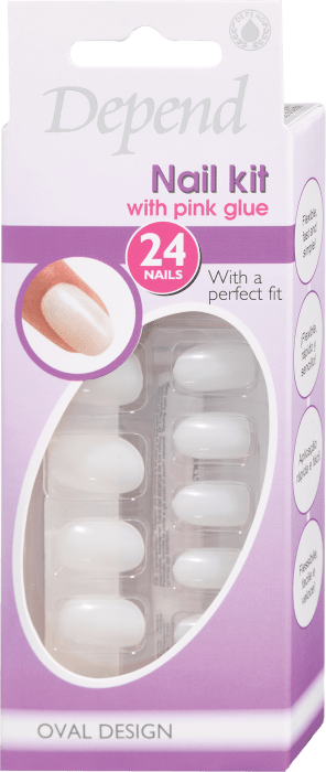 Depend Artificial Nail Kit - Oval