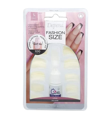 Depend Fashion Look Nails - 100 PCS SQ L