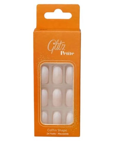 Giltz Petite Nails Oval# 22 Ombre White