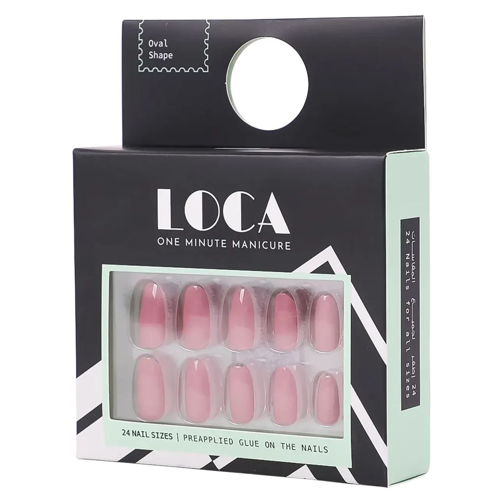 Loca Nails Oval# 30 Pink Nude