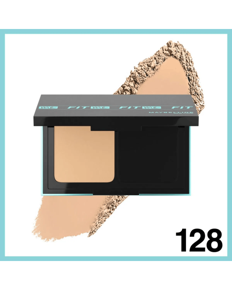 MB Fit Me Powder Foundation# 128