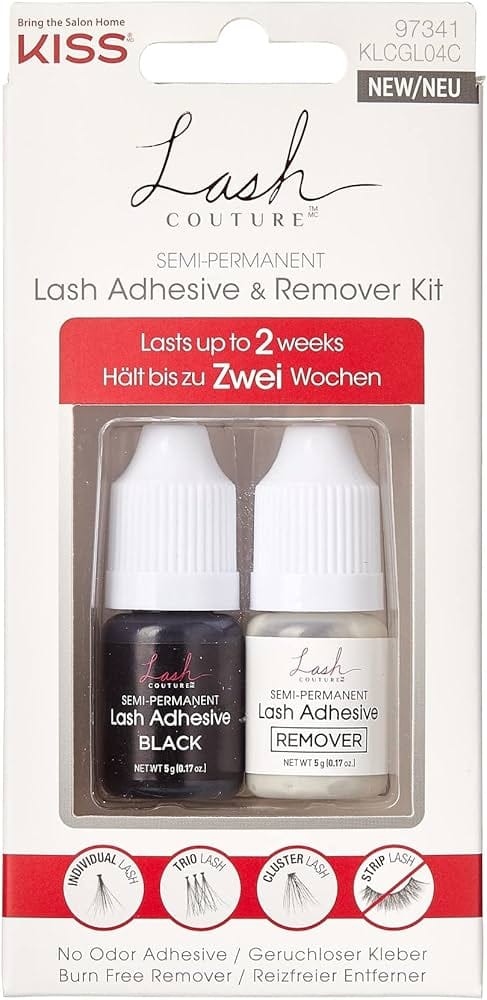 Kiss Lash Adhesive/Remove Kit - KLCGL04C