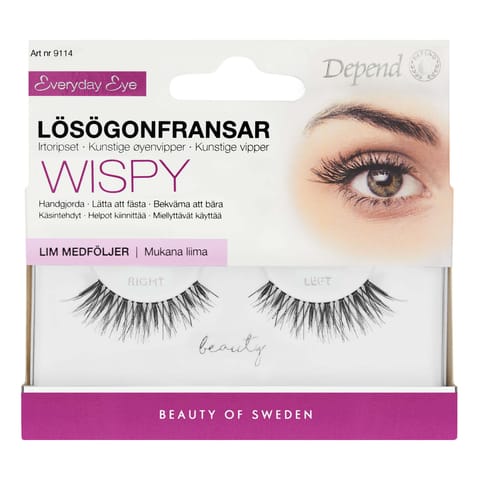 Depend Eyelashes Wispy# 9114