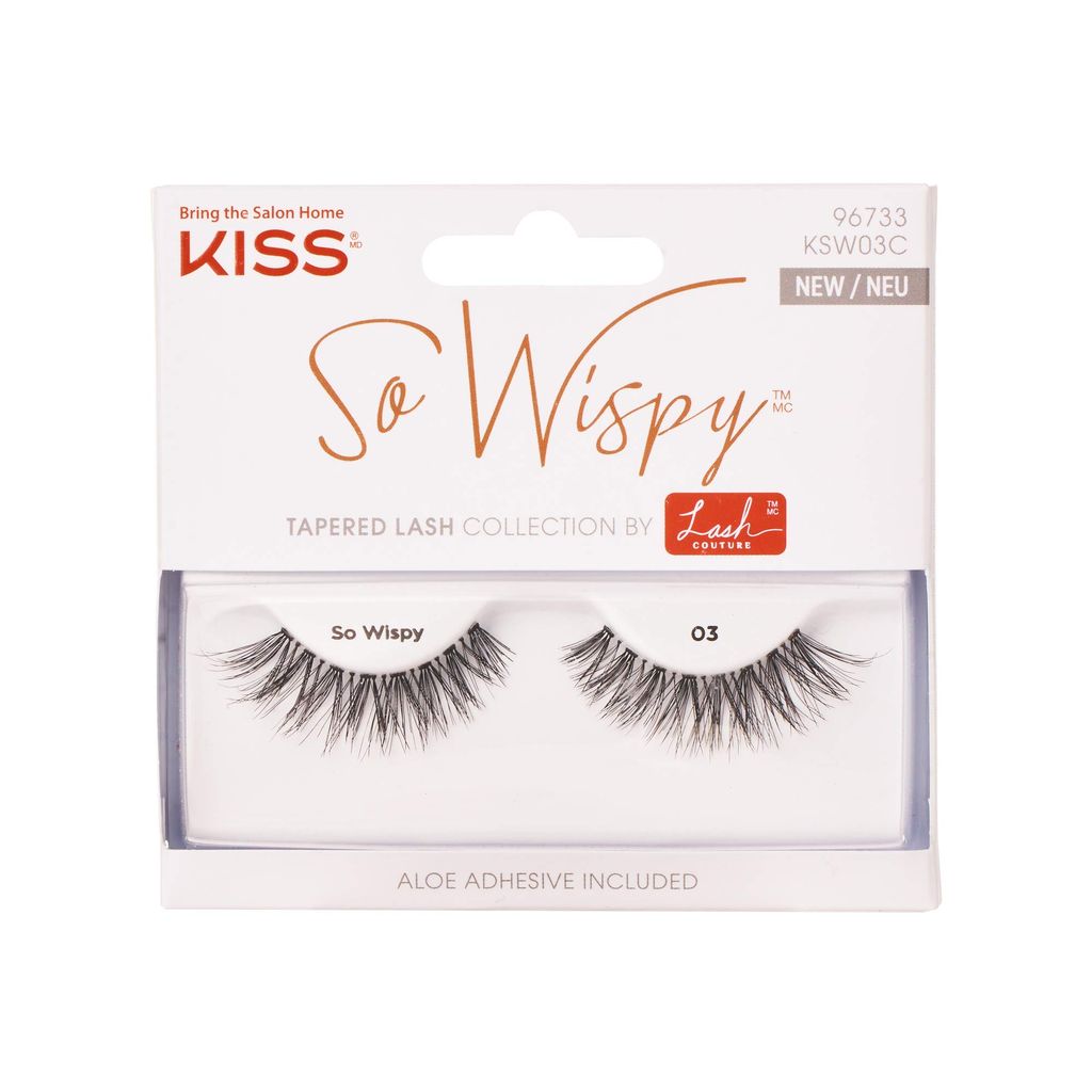 Kiss Eyelashes -  KSW03 Tapered Wispy