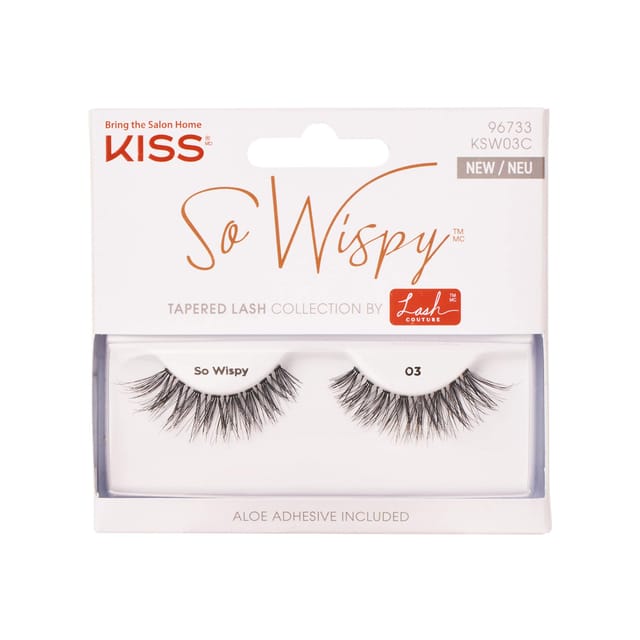 Kiss Eyelashes -  KSW03 Tapered Wispy