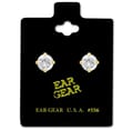 Ear Gear Gold 556 Cubic Zirconia 6mm