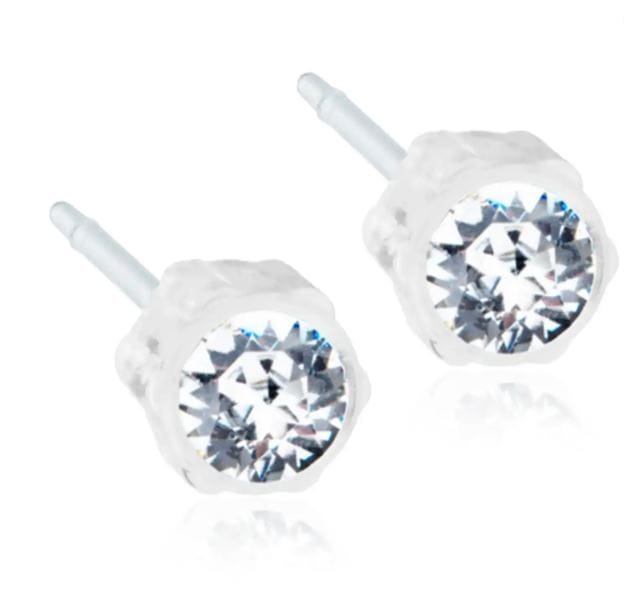 Blomdahl - A/B - 4mm Crystal