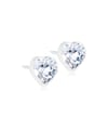Blomdahl - A/B - 6mm Heart Crystal