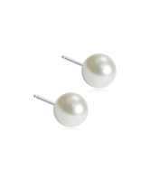Blomdahl - C - 6mm Pearl White
