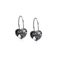 Blomdahl - C - 14mm Heart Black Diamoond