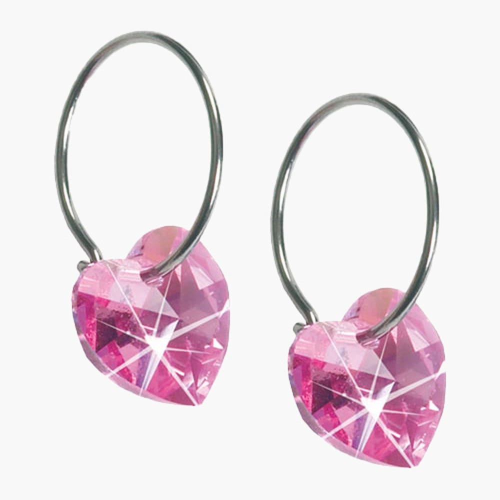 Blomdahl - C - 14mm Heart Rose