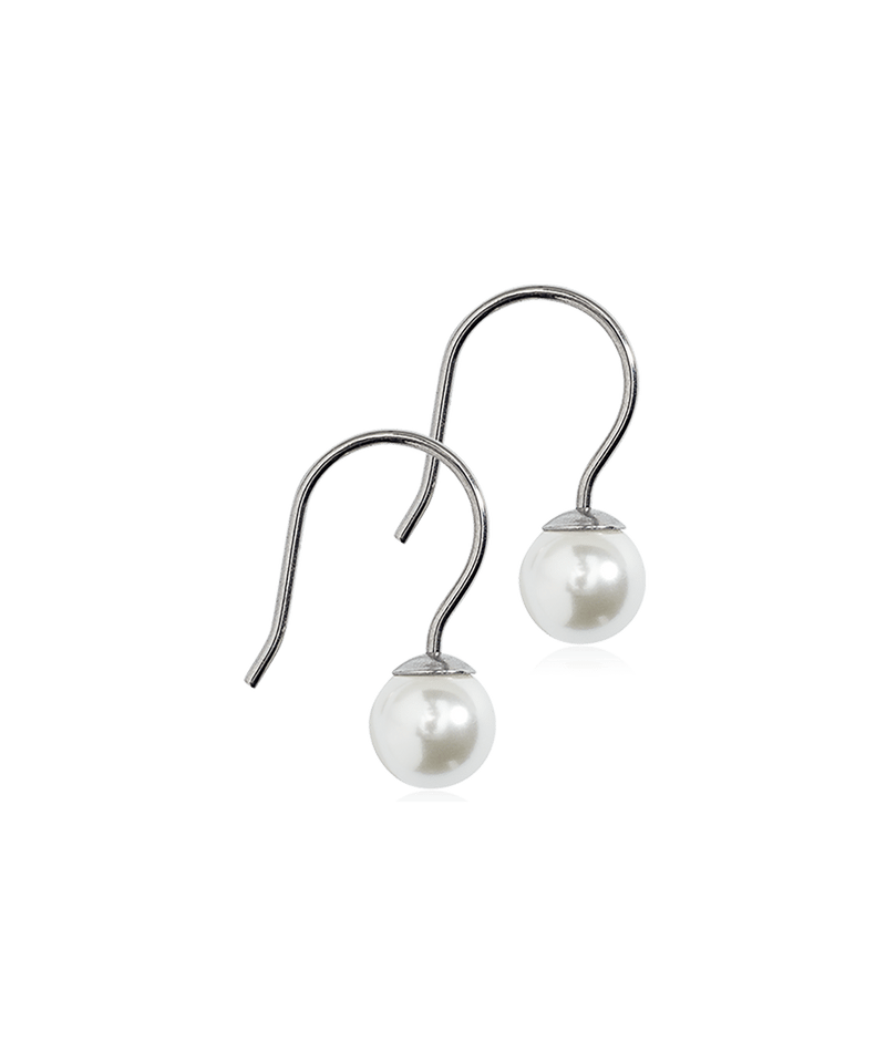 Blomdahl - D - 6mm Pearl Mini White