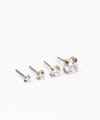 Blomdahl - D - 4mm Tiffany CZ White