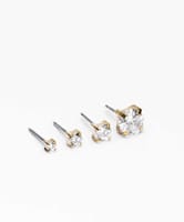 Blomdahl - D - 4mm Tiffany CZ White