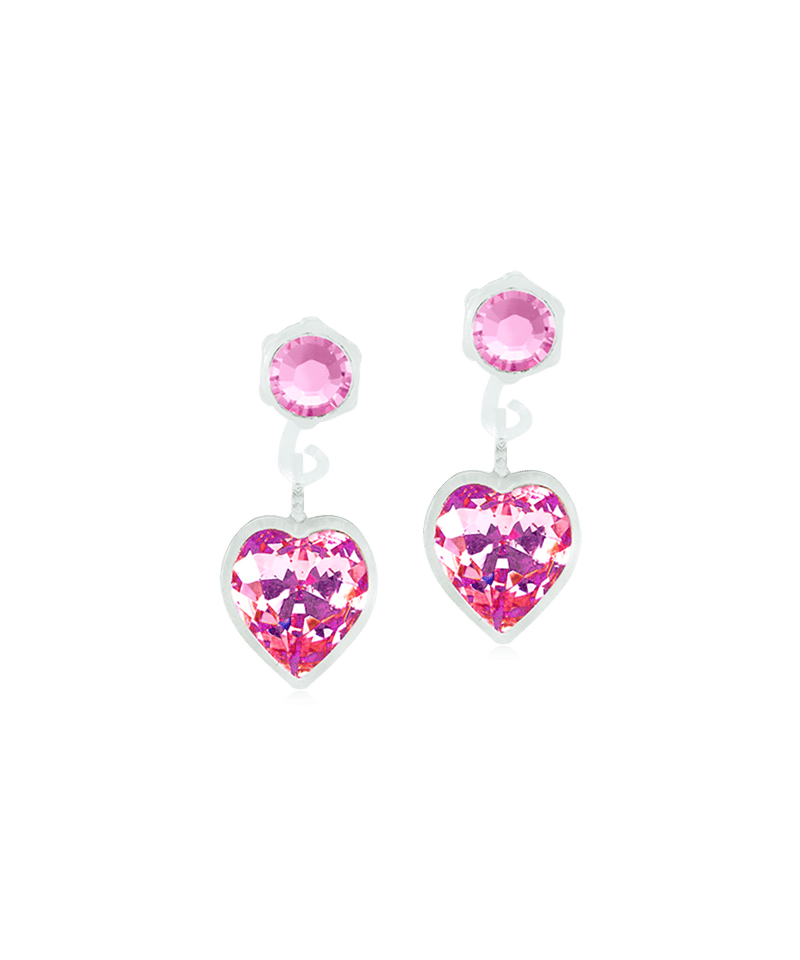Blomdahl - D - 4/6mm Pendent Heart Rose