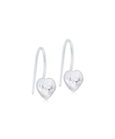 Blomdahl - D - 10mm Heart Hollow Crystal