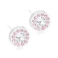 Blomdahl - D - 8mm Puck Hollow Lt Rose