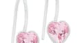 Blomdahl - D - 6mm P Fixed Heart Lt Rose