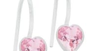 Blomdahl - D - 6mm P Fixed Heart Lt Rose