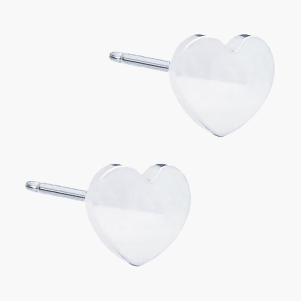 Blomdahl - E - 8mm Heart Silver