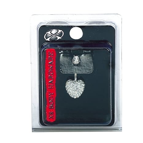 X8 Body Hardware 7805 Navel Pink Heart