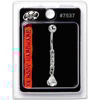 X8 Body Hardware 7537 Navel Teardrop