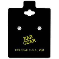 Ear Gear Gold 552 Cubic Zirconia 2mm