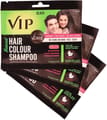 Vip Hair Colour Shampoo-20Ml Brown