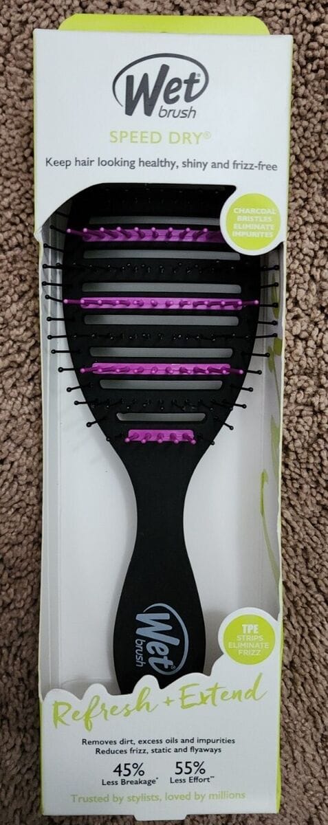 WetBrush Speed Dry Anti-Frizz charcoal