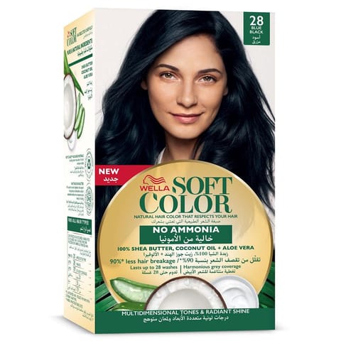 WELLA SOFT COLOR 28BLUE BLACK