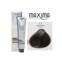 Maxima Hair Color 7.1 Ash Blond 100Ml