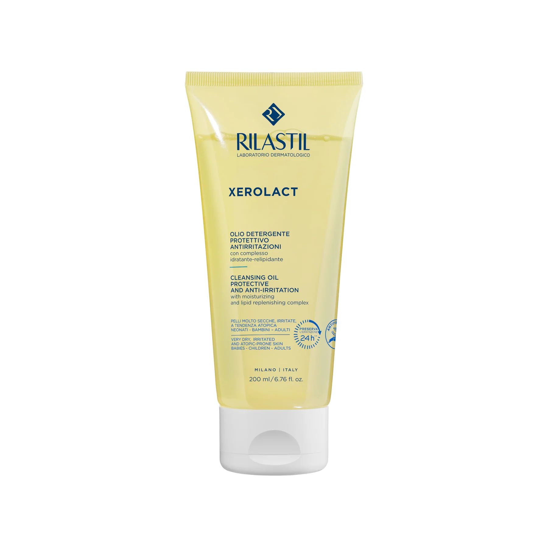 Rilastil Xerolact Cleansing Oil 200Ml
