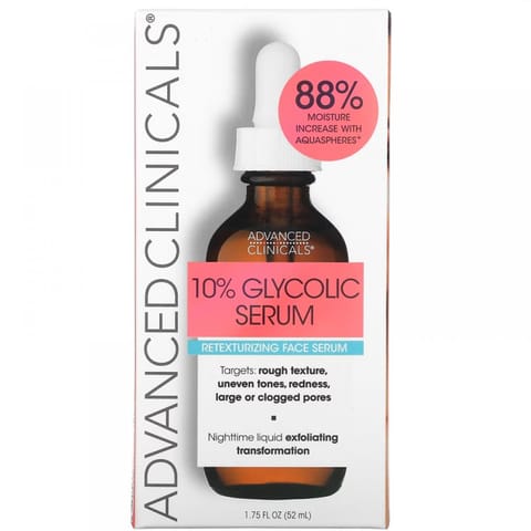 Advanced Clinicals 10% Glycolic Serum 52ml