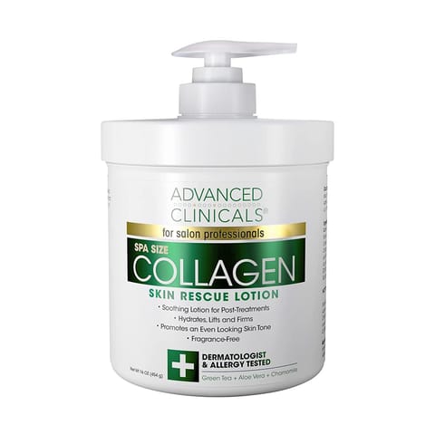 Advanced Clinicals Collagen Cream 454g