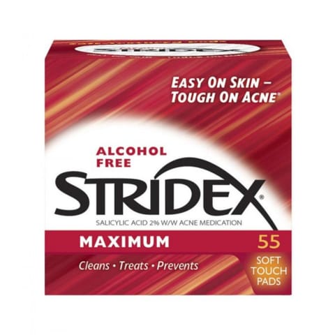Stridex Medicated Soft Touch Pads 55