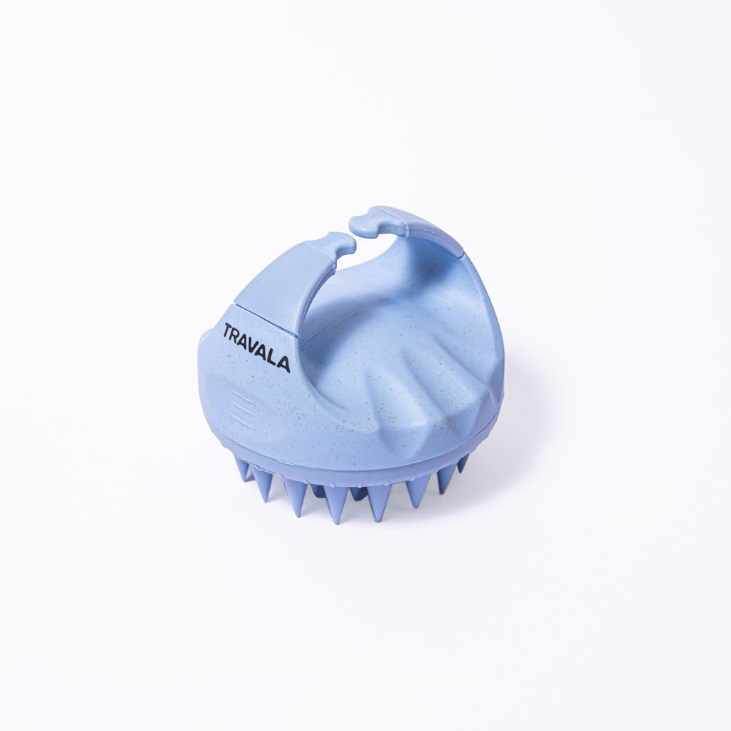 Travala Hair Scalp Massager Brush# Blue