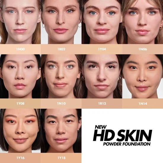 Make Up For Ever HD Foundation Powder - 1N06 Medium Light Beige