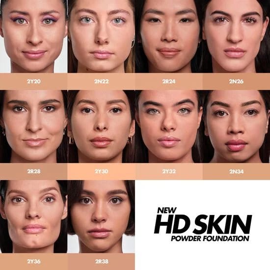 Make Up For Ever HD Foundation Powder - 2N22 Beige