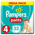 Pampers No-4 Large Pants Jumbo Pack 52
