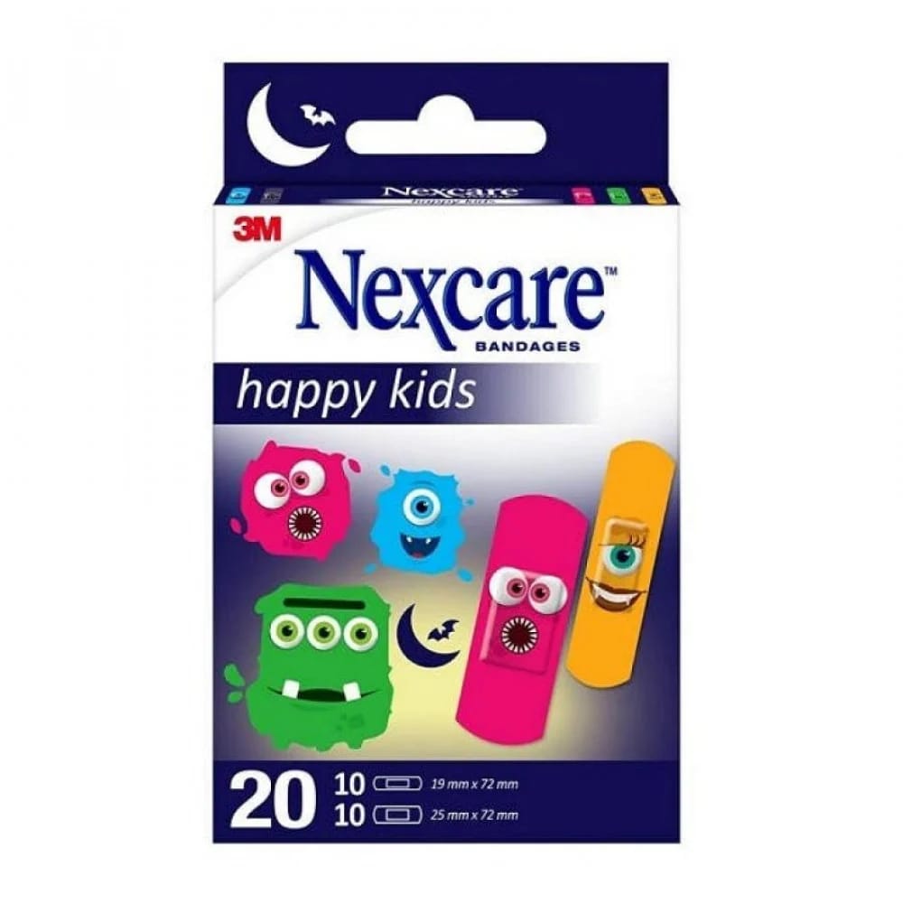 Nexcare Monster 20 Assorted