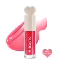 Hearts Lip Gloss Cherry Plump 002