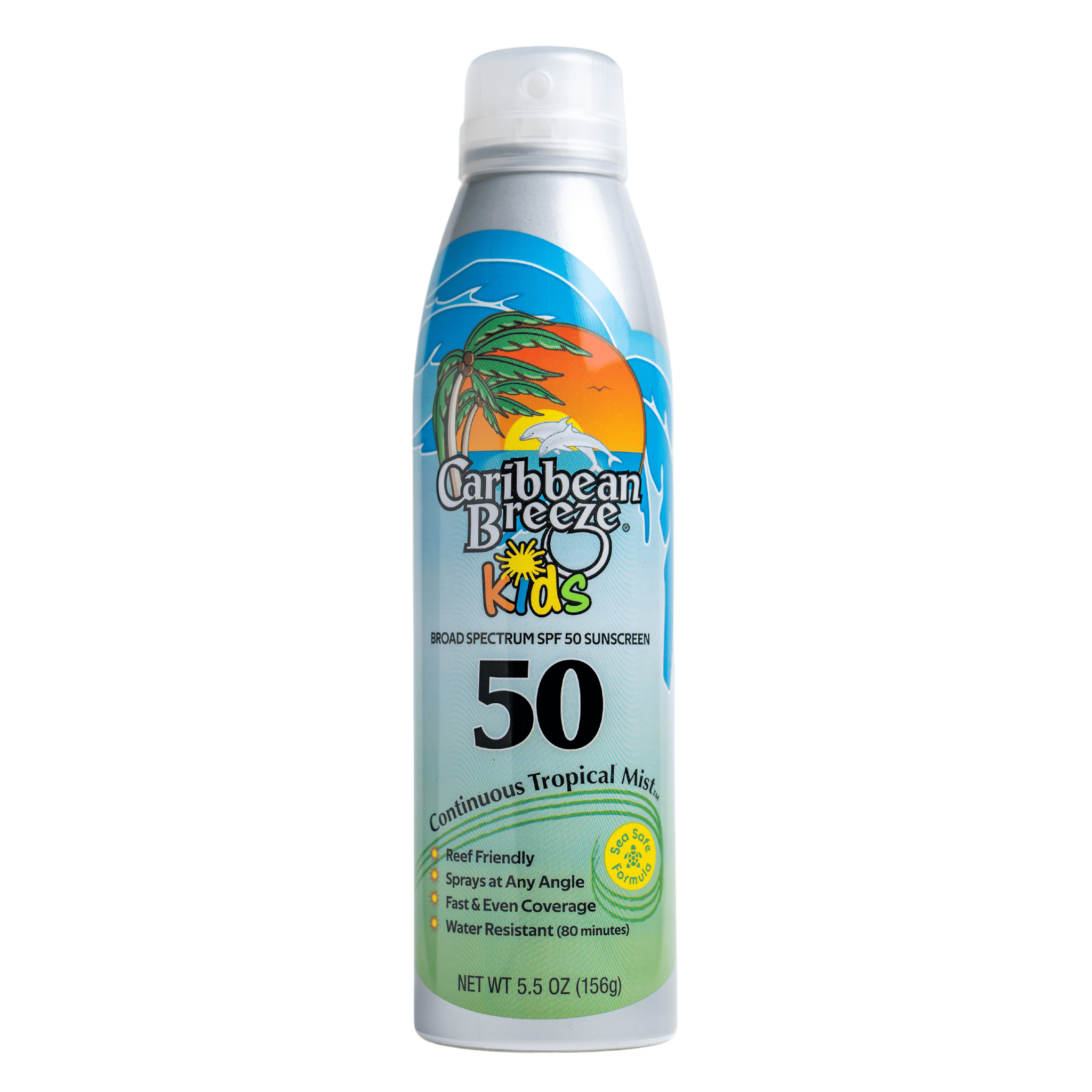 Caribbean Breeze kid Sunscren Spry SPF50