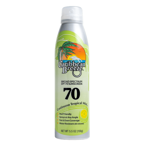 Caribbean Breeze Sunscreen Spray SPF70
