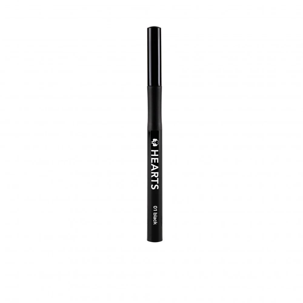 Hearts Liquid Eyeliner Black 01