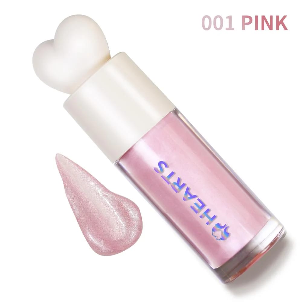 Hearts Soft Liquid Highlighter - 001 Pink