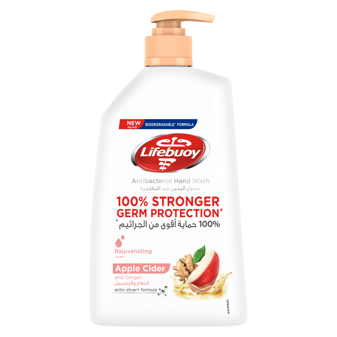 Lifebuoy Hand Wash Apple Cider 450Ml
