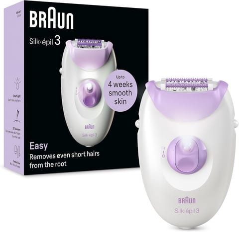 Braun Silk-Épil Se3-000 – Purple