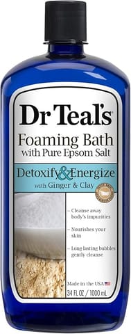 Dr Teal’S Foam Clay Detox Bath 1000Ml